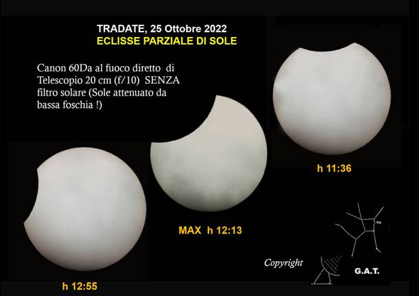 L Eclisse Di Sole Resa Fantastica Dalle Nuvole