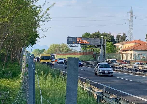 Incidente In Autostrada A Castronno Ripristinata La Viabilit