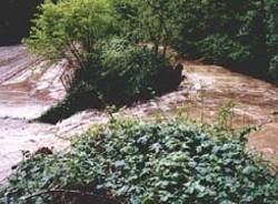 fiume bozzente argine esondazione straripamento alluvione