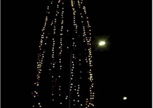 Albero di natale a Lavena