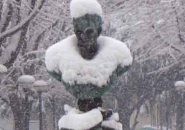 Milano, Agraria sotto la neve