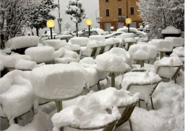 Il bar sotto la neve