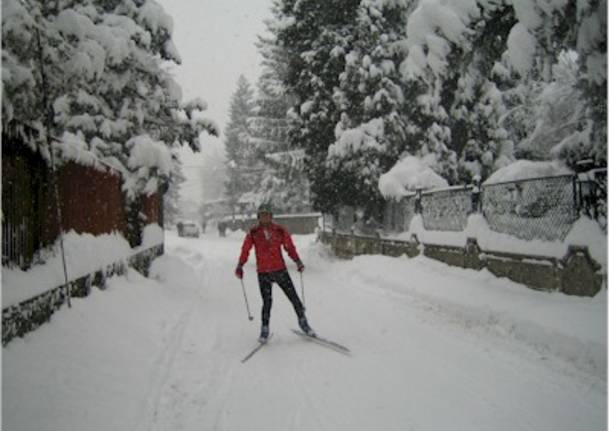 La pista di fondo di Vedano Olona