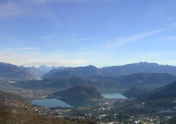 Lavena Ponte Tresa vista da Marzio