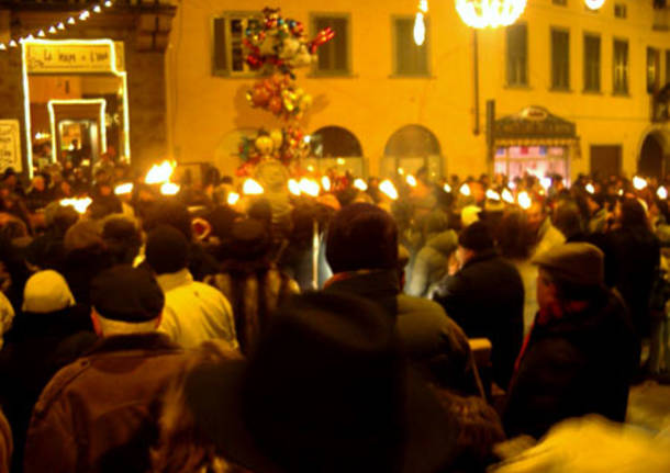 Il falò di Sant’Antonio del 16 gennaio 2006