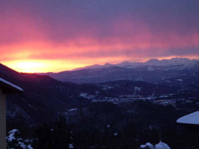 Tramonto a Bedero Valcuvia