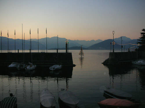 Tramonto a Laveno Mombello