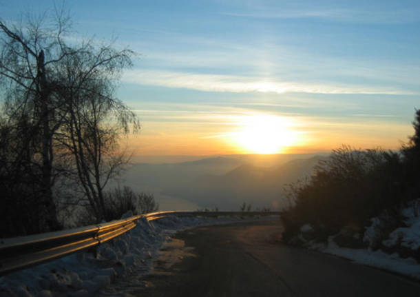 Tramonto dalla Forcora