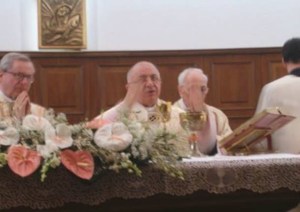 Il Cardinale Tettamanzi celebra la Messa all’ospedale di Saronno