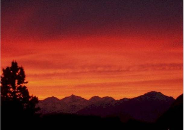 Tramonto a Gemonio