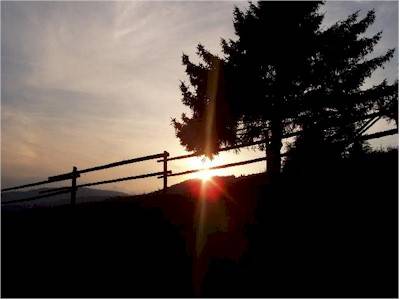 Tramonto dall'altipiano di Asiago