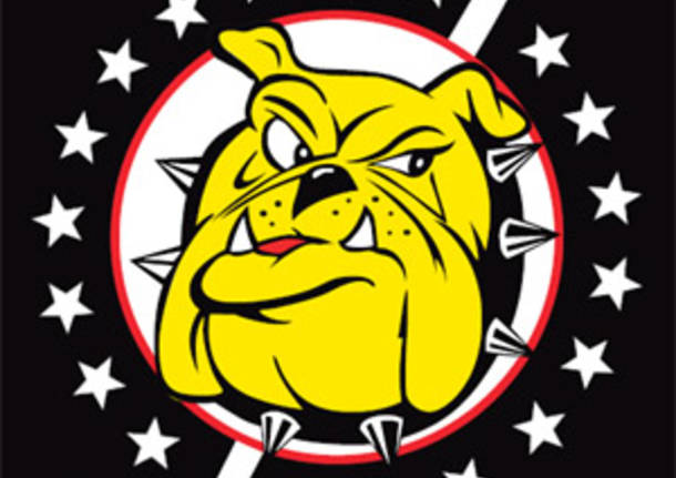 logo mastino hockey ghiaccio