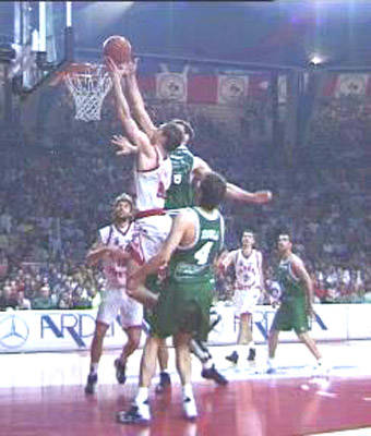 basket finale roosters benetton 1999