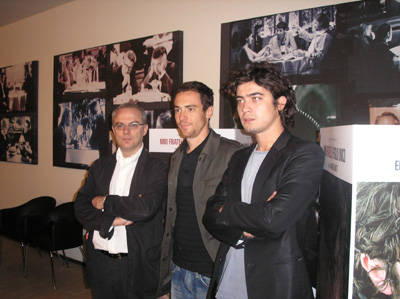 Scamarcio e Germano conferenza stampa