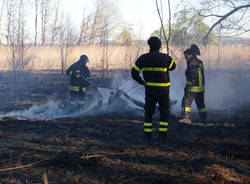 incendio canneto biandronno