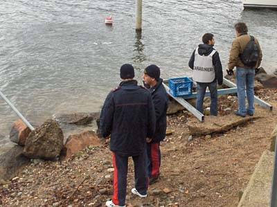 ritrovamento pistola porto ceresio carabinieri