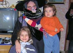 BEFANA NEVE AD OGGIONA SERENA E LAURA