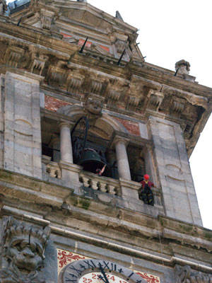 campanile san vittore vigili del fuoco intervento