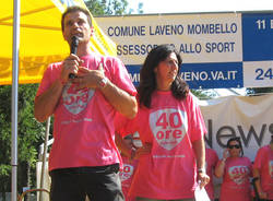 premiazione undicesima 40 ore laveno 2009 bruno cinzia zanon