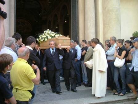 Funerali Paolo, Luca, Andrea, 1 agosto 2009