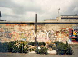 Muro di Berlino, germania 1986