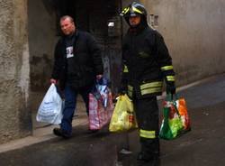 crollo borsano esplosione fuga di gas busto arsizio