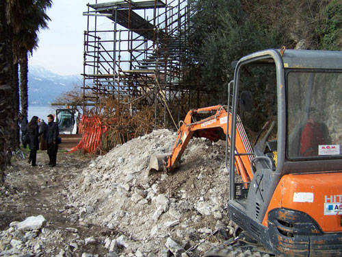 cantiere ascensore santa caterina