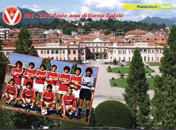 cartolina speciale centenario varese calcio