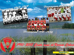 cartolina speciale centenario varese calcio