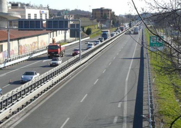 coda autostrada lavori A8