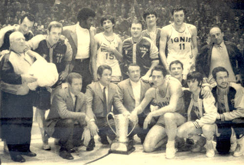 ignis basket sarajevo 1970