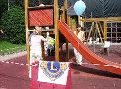 Lions club, area giochi Giardini Estensi, lavori