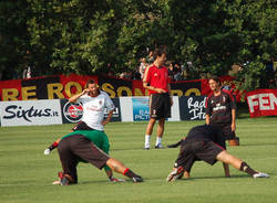 raduno milan calcio milanello carnago 2010