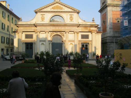 giardino all'italiana piazza san vittore