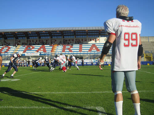 football americano campionato italiano busto arsizio stadio speroni 2011