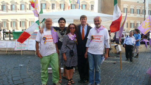 gaetano ferrieri montecitorio casta protesta