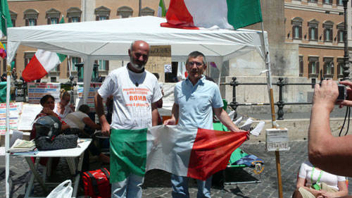 gaetano ferrieri montecitorio casta protesta