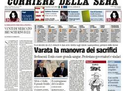 rassegna stampa manovra