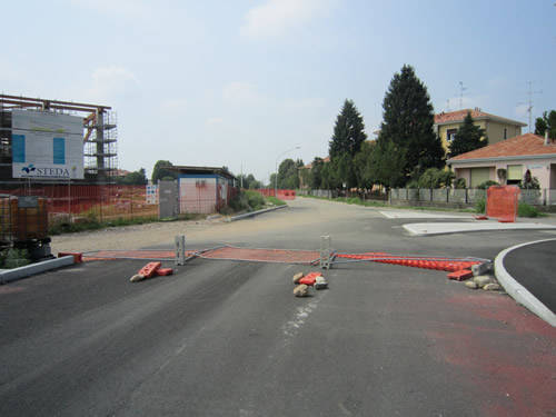 rotonda palaghiaccio busto arsizio lavori agosto 2011