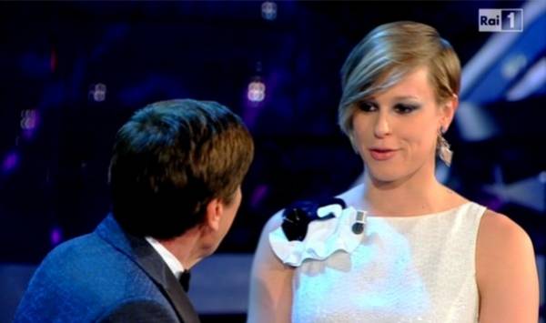 Federica Pellegrini a Sanremo 2012 (inserita in galleria)