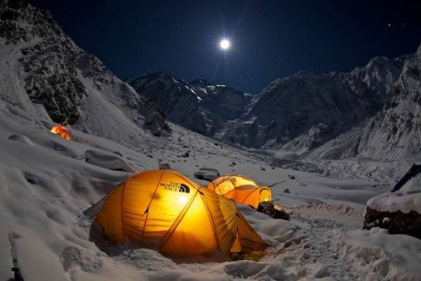 Simone Moro e il Nanga Parbat (inserita in galleria)