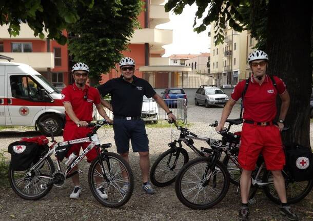 La Cri di Legnano in bicicletta per le vie di Legnano