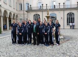 La nazionale australiana di basket femminile a Villa Recalcati (inserita in galleria)