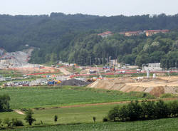 Pedemontana, il cantiere di Lozza da Vedano (inserita in galleria)