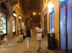L'ultima sera di varese Shopping by night (inserita in galleria)