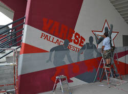 Murales sulle pareti dal Palazzetto  (inserita in galleria)