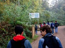 Studenti a lezione all'osservatorio di Tradate (inserita in galleria)