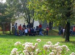 Studenti a lezione all'osservatorio di Tradate (inserita in galleria)