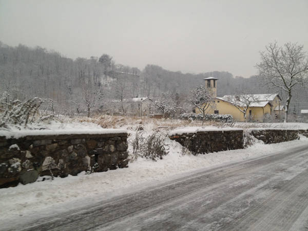 La neve in Valcuvia (inserita in galleria)