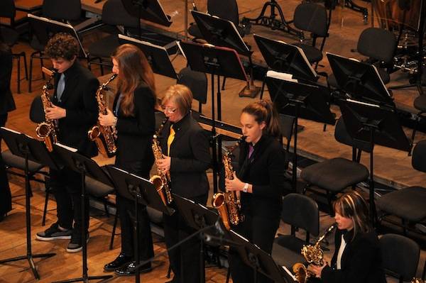 Ensemble Saxophones del Liceo Musicale in concerto a Milano (inserita in galleria)